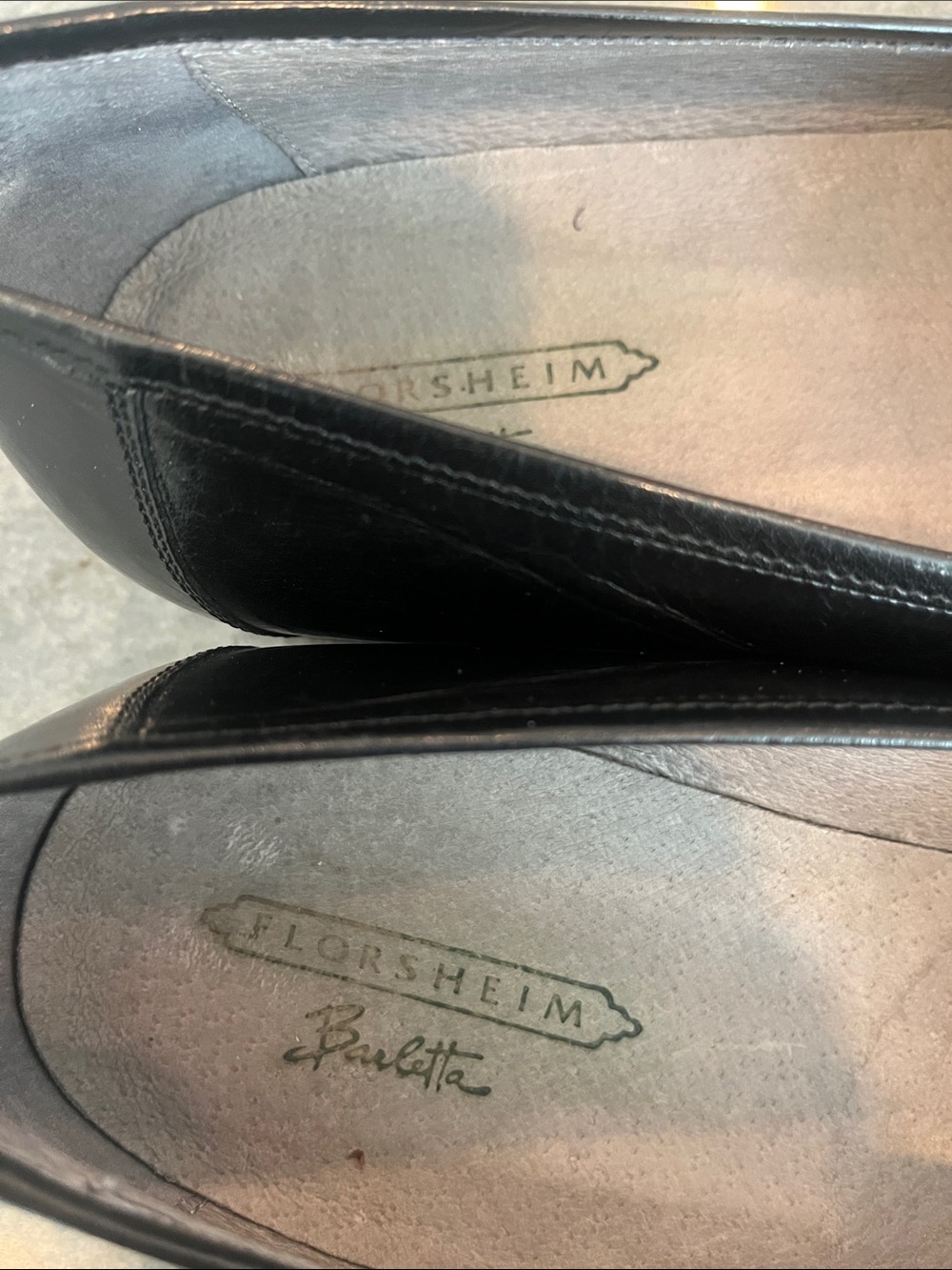 Florsheim Barletta Black Leather Tassel Woven Loafers Italian Made - Picture 2 of 13